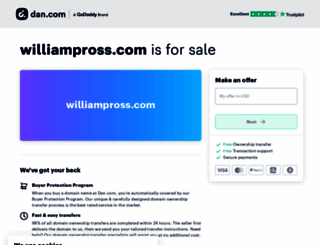 williampross.com screenshot