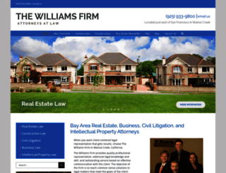 williams-firm.com screenshot