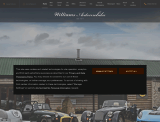 williamsautomobiles.com screenshot