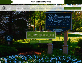 williamsburgvillageapartments.com screenshot