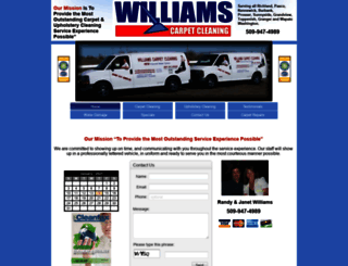 williamscarpetcleaning.com screenshot
