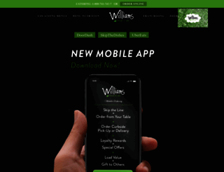 williamscoffeepub.com screenshot