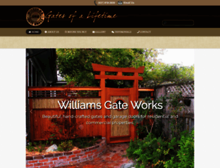 williamsgateworks.com screenshot