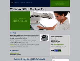 williamsofficemachineco.com screenshot