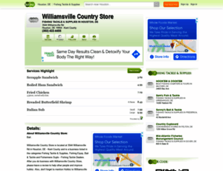 williamsville-country-store.hub.biz screenshot