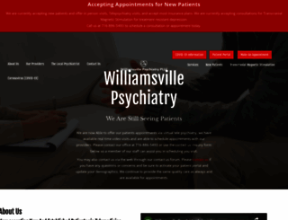 williamsvillepsych.com screenshot