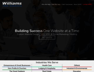 williamswebsolutions.com screenshot