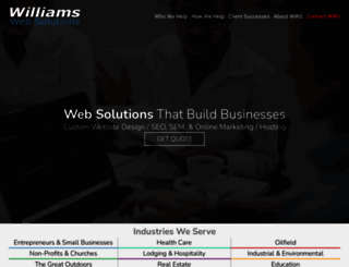 williamswebsolutions.net screenshot