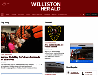 willistonherald.com screenshot