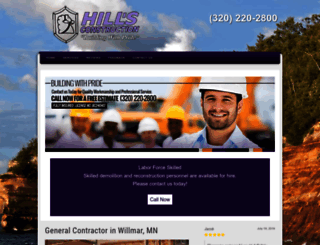 willmargeneralcontractor.com screenshot