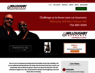 willoughbyinsurance.com screenshot