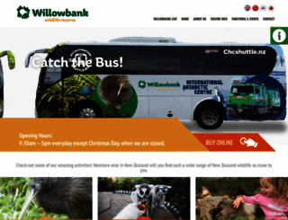 willowbank.co.nz screenshot