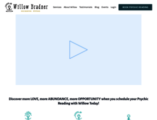 willowbradner.com screenshot