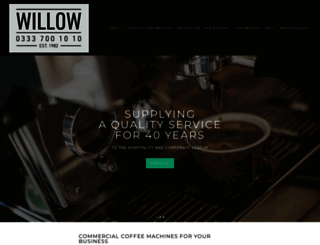 willowcoffee.com screenshot