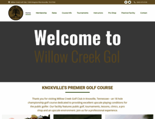 willowcreekgolf.com screenshot