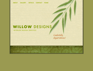 willowdesignsinc.com screenshot
