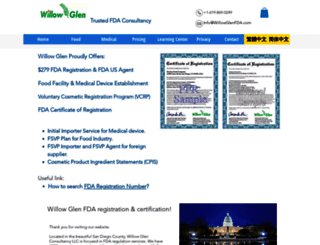 willowglenfda.com screenshot