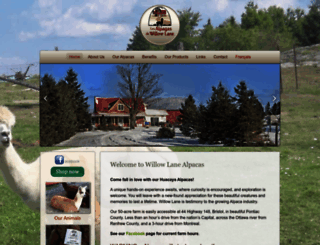 willowlane-alpaca.ca screenshot