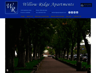 willowridgerentals.com screenshot