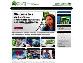 willowsfinance.co.uk screenshot