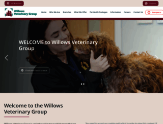 willowsvetgroup.co.uk screenshot