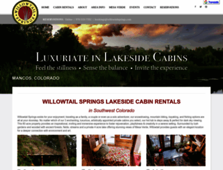 willowtailsprings.com screenshot