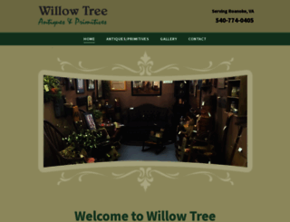 willowtreeantiquesandprimitives.com screenshot