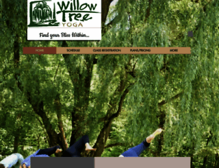 willowtreeyoga.net screenshot