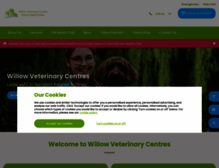 willowvet.co.uk screenshot