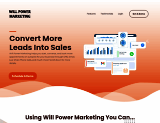 willpowermarketing.com screenshot