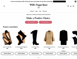 wills-vegan-shoes.com screenshot