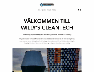 willyscleantech.se screenshot