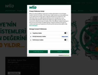 wilo.com.tr screenshot