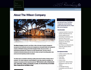 wilsoncompany.com screenshot