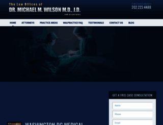 wilsonlaw.com screenshot