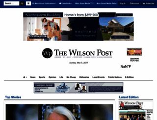 wilsonpost.com screenshot