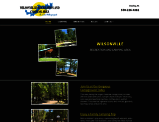 wilsonvillecampground.com screenshot