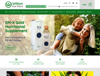 wiltonecostore.co.uk screenshot