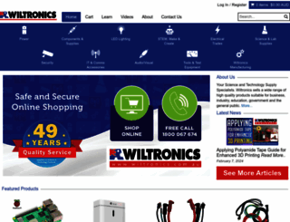 wiltronics.com.au screenshot