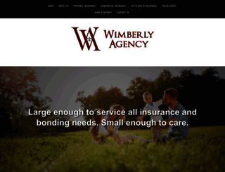 wimberlyagency.com screenshot