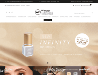 wimperextensions-kopen.be screenshot