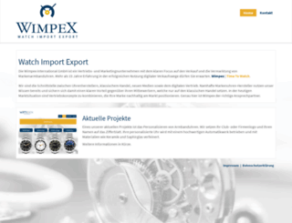 wimpex-international.com screenshot