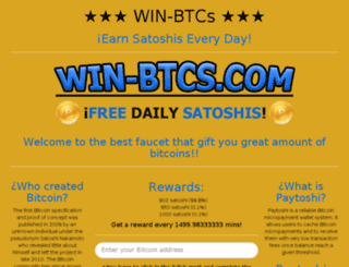 win-btcs.com screenshot