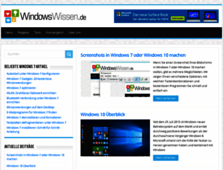 win7wissen.de screenshot