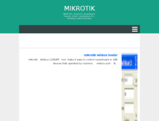 winbox-mikrotik.com screenshot