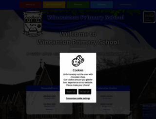 wincantonprimaryschool.co.uk screenshot