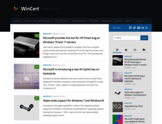 wincert.net screenshot