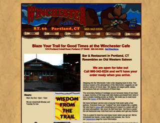 winchestercafe.com screenshot