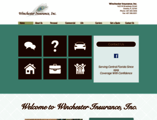 winchesterinsurance.com screenshot