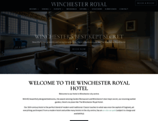 winchesterroyalhotel.com screenshot